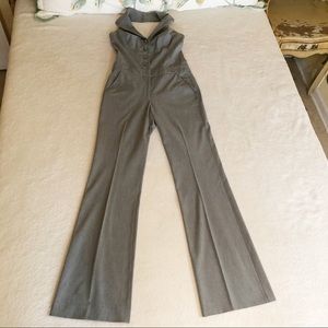 Gorgeous Bebe Business Suit Halter Jumpsuit Size 4